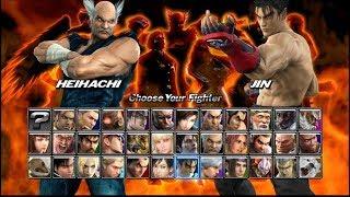 How to unlock all characters in TEKKEN 5