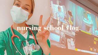 NURSING SCHOOL VLOG (critical care simulation lab)