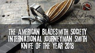 2018 ABS International Journeyman Smith Knife Of The Year By Neels Van Den Berg