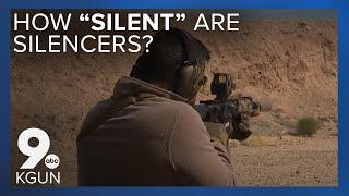 How “silent” are gun silencers?