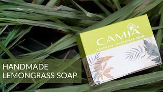 Handmade Cold Processed Organic Lemongrass Soap | CAMIA