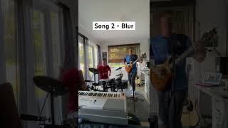 Song 2 - Blur (duo cover) #shorts #fyp #cover #song2 #blur #band #duo