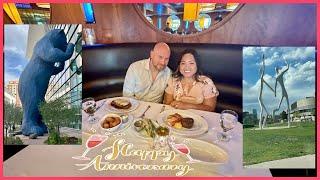 Happy 9th Anniversary! Drive Through Denver Downtown | The Big Blue Bear |Ocean Prime