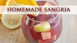 Homemade Spanish Sangria - Authentic Recipe