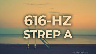 616-Hz Music Therapy for Group A Strep Throat | 40-Hz Binaural Beat | Healing, Relaxing, Calming