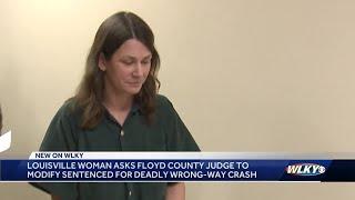 Louisville woman convicted of deadly DUI crash in southern Indiana asking for early release