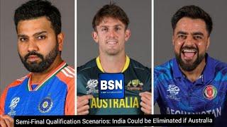 Semi-Final Qualification Scenarios: India Could be Eliminated if Australia (ISL)