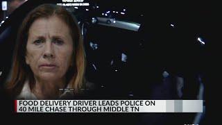 Door Dash driver led TN police on wild chase