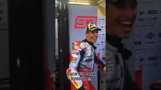 Marc back to back podium 