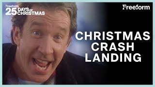 A Christmas Crash Landing | The Santa Clause 2 | Freeform