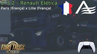 Considerações - Testando Renault E-Tech no ETS2 / Como usar? | Paris (França) x Lille (França)