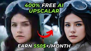 FREE Image Upscaler  Make Money on Fiverr with AI Image Upscaler