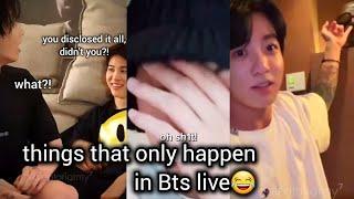 things that only happen in Bts lives