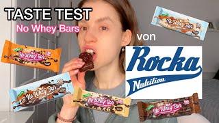 TASTE TEST | No Whey Bars von ROCKA NUTRITION