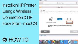 Install an HP Printer Using a Wireless Connection & HP Easy Start - macOS | HP Printers | HP Support