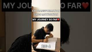 Why you study so much? CA transformation! BIG 4 journey| SRCC life| CA motivation| #ca #srcc #shorts