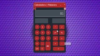 Calculadora Platanera hecha en C#