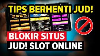 CARA BLOKIR SITUS WEB JUD! SLOT ONLINE DI HP / ANDROID  - AMPUH !!