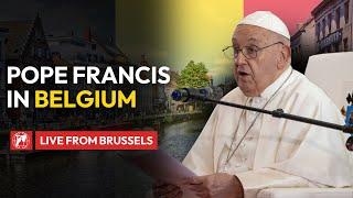 LIVE | Pope Francis in Belgium | Meeting with university students | September 28th, 2024