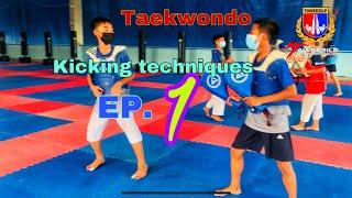 Taekwondo Kicking techniques EP. 1