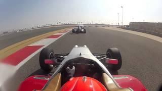 Sam Dejonghe onboard: Enjoying overtaking!