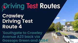 Crawley Driving Test Route 4