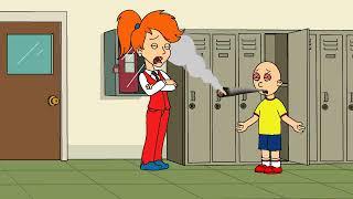 Caillou Smokes Weed and gets Grounded