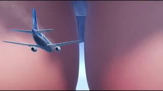 MMD Giantess Sora Thigh Crush Plane