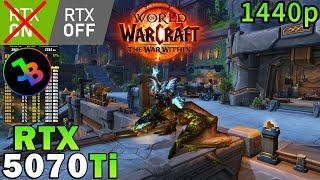 World Of Warcraft The War Within | RTX 5070 Ti | Ryzen 7 5800X3D | Maximum Settings | 1440p