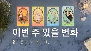 [타로/주간운세] 8월 둘째 주 종합운(8. 5. ~ 8. 11.)