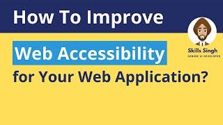 How to Improve Web Accessibility using HTML5 Semantics, ARIA Attributes & JavaScript. #Shorts