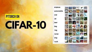 Classification model using Pytorch on CIFAR-10