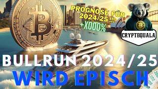 BULLRUN 2024/25 - STÄRKSTER BULLRUN STEHT BEVOR... !!!   (XRP, ALOGRAND, CARDANO, QUANT)