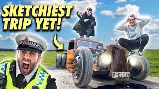 We drove this 1936 RAT ROD for 24HRS on UK PUBLIC ROADS…