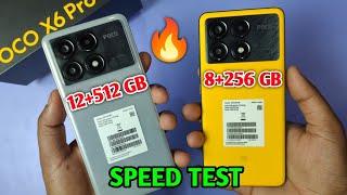 POCO X6 PRO 8GB VS 12GB SPEED TEST | KONSA LENA CHAHIYE 