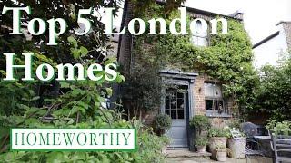 Top 5 London Homes | Charming Cottages & Elegant Interior Design