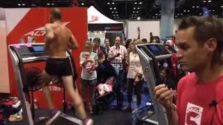 50 MILE TREADMILL WORLD RECORD