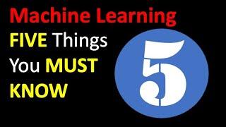 Here are 5 Must Know Things About Applied Machine Learning