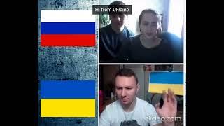 Ukrainian streamer talking with russians on Chatroulette