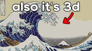 I Built The Great Wave in Minecraft!