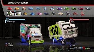 Cars 3: Driven to Win [PS4] Gameplay - Dr Damage & Arvy Multiplayer Mayhem