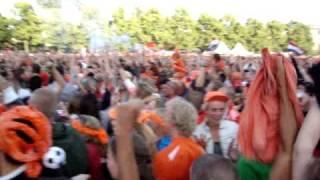 "1st GOAL" WK 2010 Amsterdam museumplein Uruguay-Nederland