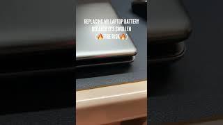 How to fix swollen battery on laptop? Yes, they are dangerous!