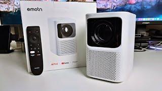 EMOTN N1 Review - Netflix HD Certified Linux Home Cinema Projector - Any Good?