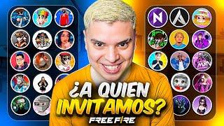 ¡TORNEO DE YOUTUBERS CON DROPS!  ¿ A QUIEN INVITAMOS ?  FREE FIRE