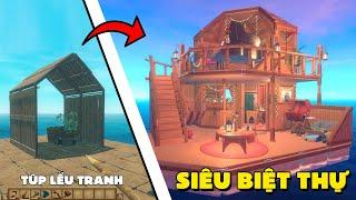 Thánh fuho nâng cấp TÚP LỀU TRANH thành SIÊU BIỆT THỰ !!! (Pobbrose Vua sinh tồn) | Raft #2 