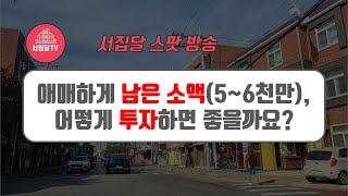 [동행임장] 부동산 투자하고 남은 5천만원, 어떻게 활용하는 것이 좋을까?