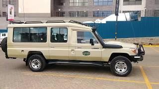 4x4 Toyota Land Cruiser Safari Vehicle for Car Rental in Kenya & Tanzania with Driver from Nairobi