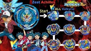 Beyblade Burst BU 【 Wind Knight  VS ALL Valkyrie 】 ALL Battle ベイブレードバーストBU 베이블레이드 버스트 BU 윈드 나이트