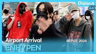 엔하이픈, "바쁜 스케줄에도 훈훈한 입국길" l ENHYPEN, "Despite busy schedule, on a warm way of arrival" [공항]